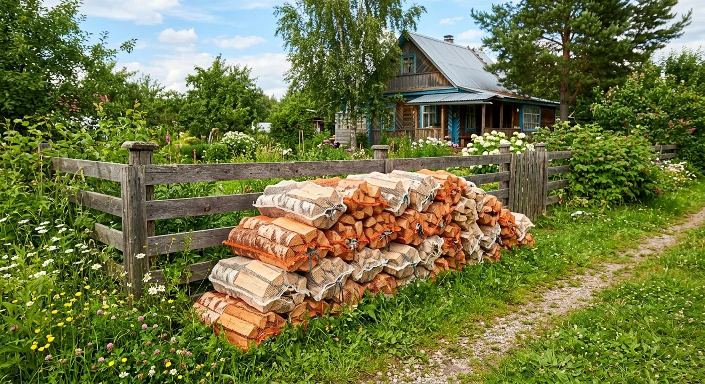 Дрова для дачи в Красной Пахре